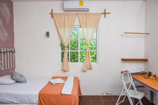 Departamentos Cerca De Ferry Holbox Hotel Bagian luar foto
